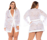 Robe Mapale 7611X couleur blanche